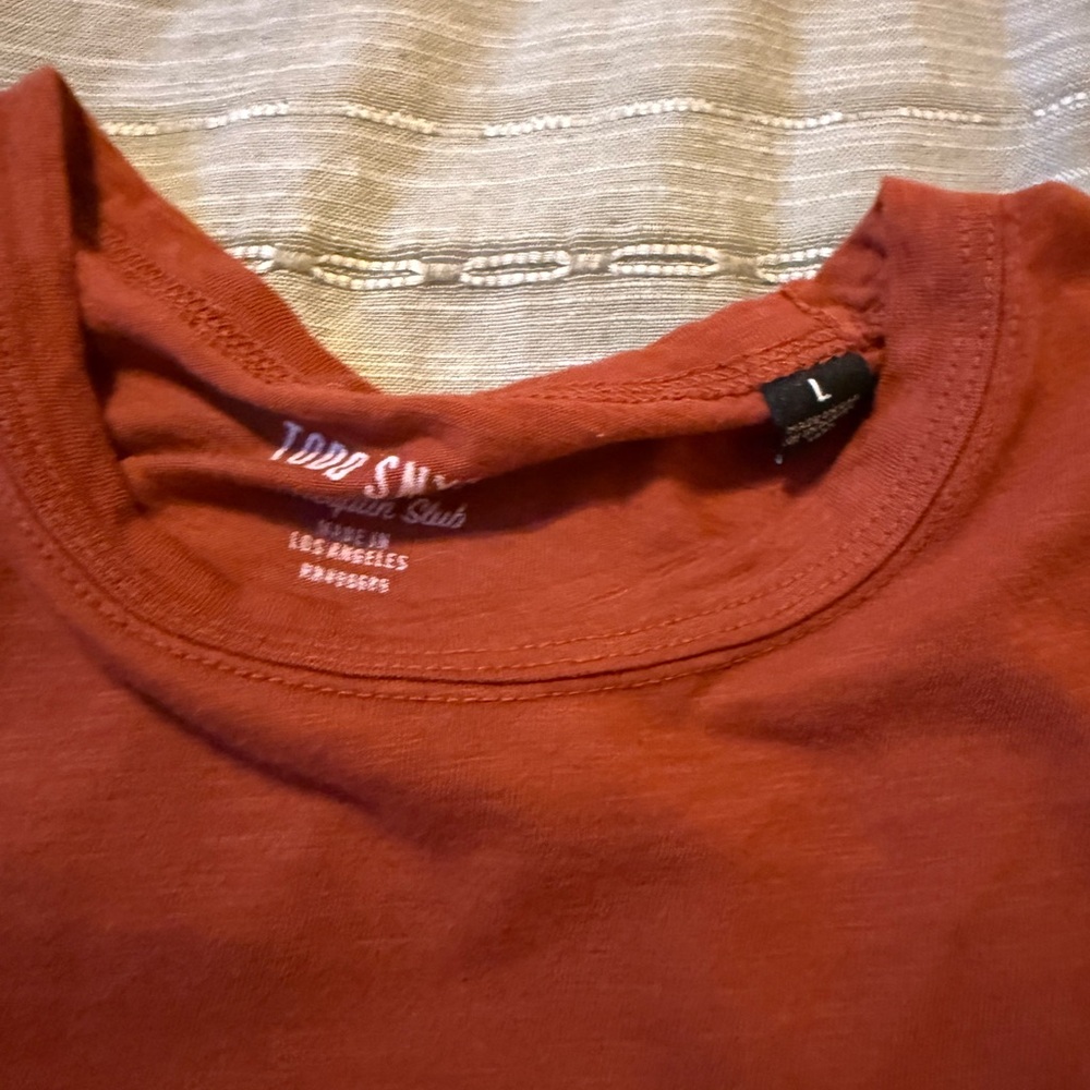 Todd Snyder Rust T-Shirt